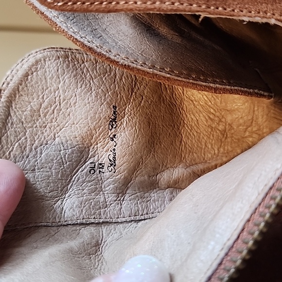 Donald H. Pliner NEW with box. Chestnut suede boots with Python detail. - Picture 6 of 12